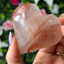 Load image into Gallery viewer, Fire Quartz Hematoid &amp; Golden Healer Heart
