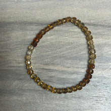 Load image into Gallery viewer, Citrine Ombre Facet Bead Bracelet
