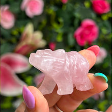 Load image into Gallery viewer, Rose Quartz Bear
