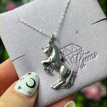 Load image into Gallery viewer, Horse - 925 Sterling Silver Pendant
