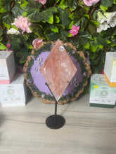 Load image into Gallery viewer, XL Rose and Fire Quartz Diamond
