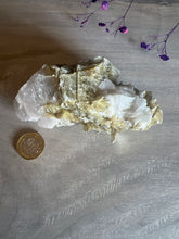 Load image into Gallery viewer, Rare Golden Star Mica plus calcite &amp; quartz Specimen
