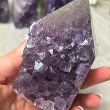 Load image into Gallery viewer, A Amethyst Agate Tower Points
