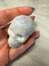 Load image into Gallery viewer, Hackmanite White Sodalite Skull
