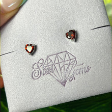 Load image into Gallery viewer, Mini Heart 925 Sterling Studs
