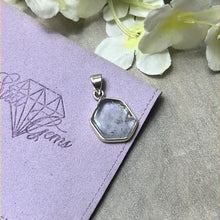 Load image into Gallery viewer, Aquamarine 925 Sterling Silver Pendant
