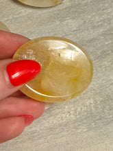 Load image into Gallery viewer, Golden Healer Palm Worry Stone
