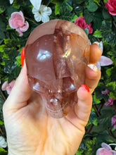 Load image into Gallery viewer, Fire Quartz Skull
