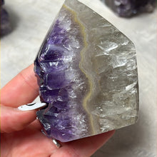 Load image into Gallery viewer, A Amethyst Agate Tower Points
