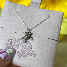 Load image into Gallery viewer, Turtle Pendant 925 Sterling Silver
