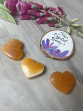 Load image into Gallery viewer, Orange Calcite Heart
