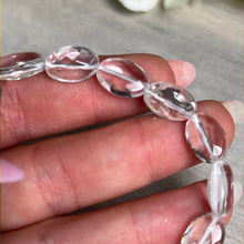 Load image into Gallery viewer, LAST Clear Quartz Facet Bracelet
