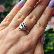 Load image into Gallery viewer, Lotus 925 Sterling Silver Ring
