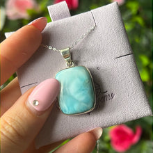 Load image into Gallery viewer, Larimar 925 Sterling Pendant
