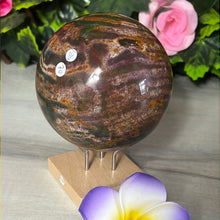 Load image into Gallery viewer, XL Ocean Jasper OJ Sphere
