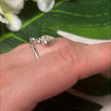 Load image into Gallery viewer, LOVE YOU Heart Dangle - 925 Sterling Silver Ring
