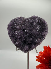 Load image into Gallery viewer, Stunning Amethyst Druzy Heart
