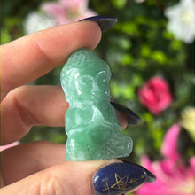 Load image into Gallery viewer, Green Aventurine Baby Buddha
