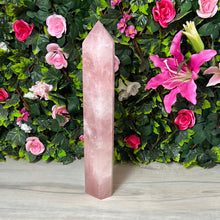 Load image into Gallery viewer, XXL Rose Quartz Tower Point 5.6KG
