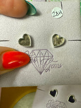 Load image into Gallery viewer, Heart 925 Sterling Studs Earrings
