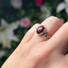 Load image into Gallery viewer, Natural Ruby 925 Silver Ring - Size L 1/2
