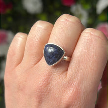 Load image into Gallery viewer, Sodalite 925 Silver Ring -  Size M
