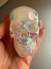 Load image into Gallery viewer, Aura Rose Quartz Skull
