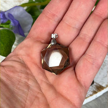 Load image into Gallery viewer, Smoky Quartz Star 925 Sterling Silver Pendant
