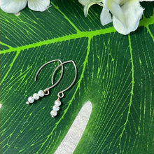 Load image into Gallery viewer, Pearl Dangles Hook -  925 Sterling Silver Earrings
