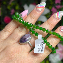 Load image into Gallery viewer, Diopside Facet Bracelet rare
