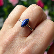 Load image into Gallery viewer, Lapis 925 Sterling Silver Ring -  Size Z
