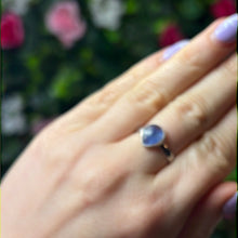 Load image into Gallery viewer, Tanzanite 925 Silver Ring -  Size S 1/2
