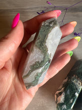 Load image into Gallery viewer, Moss Agate DT
