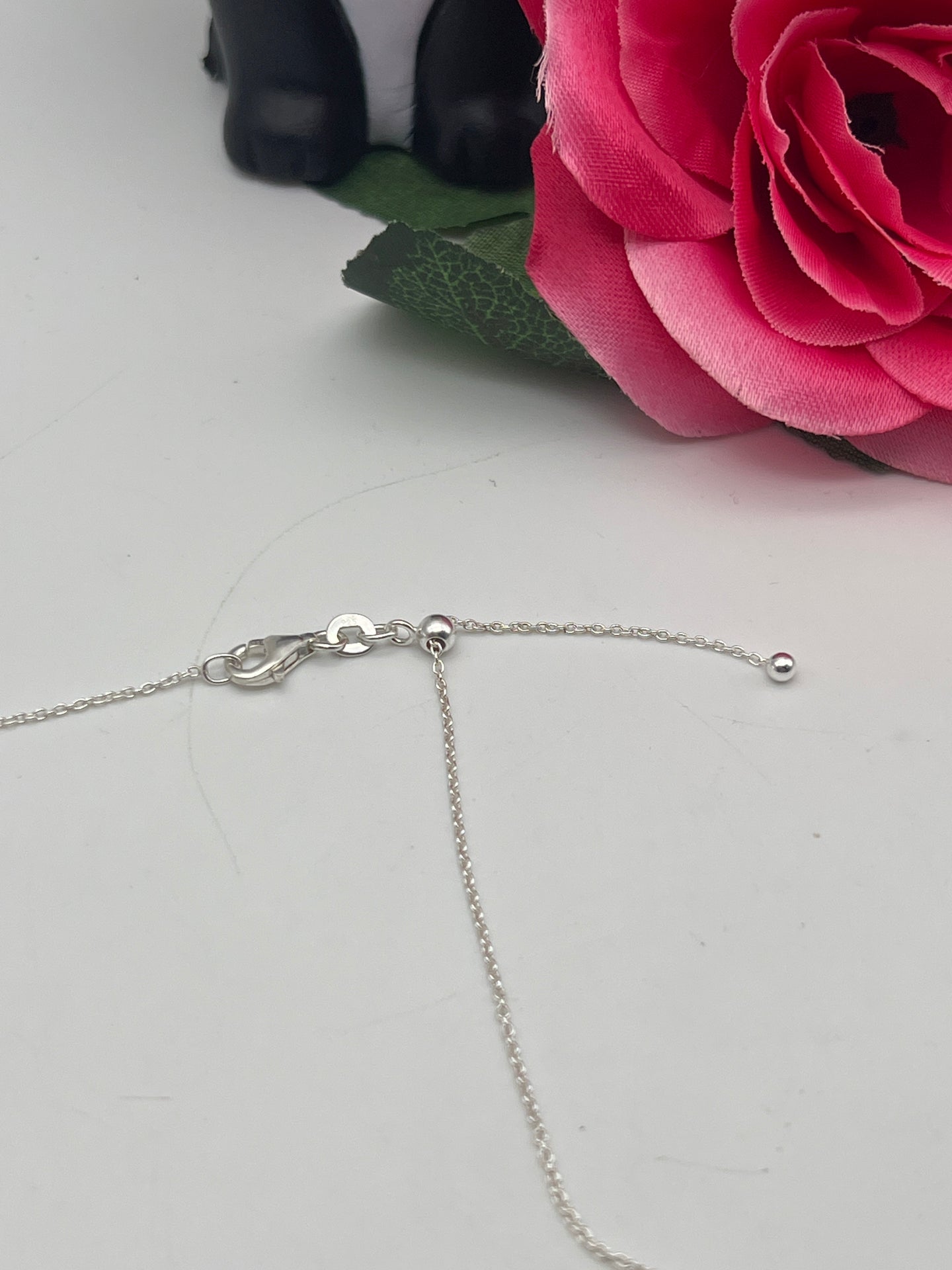 Slider Adjusting ! Sterling Silver 925 Chain