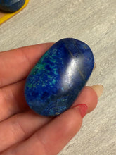 Load image into Gallery viewer, Azurite Palm Stone
