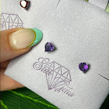 Load image into Gallery viewer, Mini Heart 925 Sterling Studs
