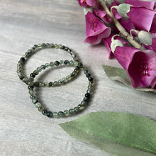 Load image into Gallery viewer, Prehnite Bracelet - 4mm
