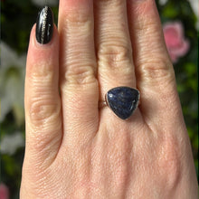 Load image into Gallery viewer, Sodalite 925 Silver Ring -  Size M
