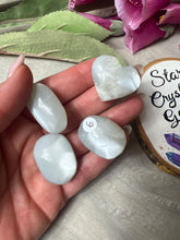 Load image into Gallery viewer, Sage green silky moonstone Palm
