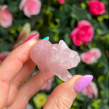 Load image into Gallery viewer, Rose Quartz Bear
