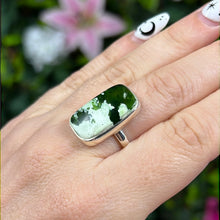 Load image into Gallery viewer, Copper Chalcedony 925 Sterling Silver Ring - Size L 1/2
