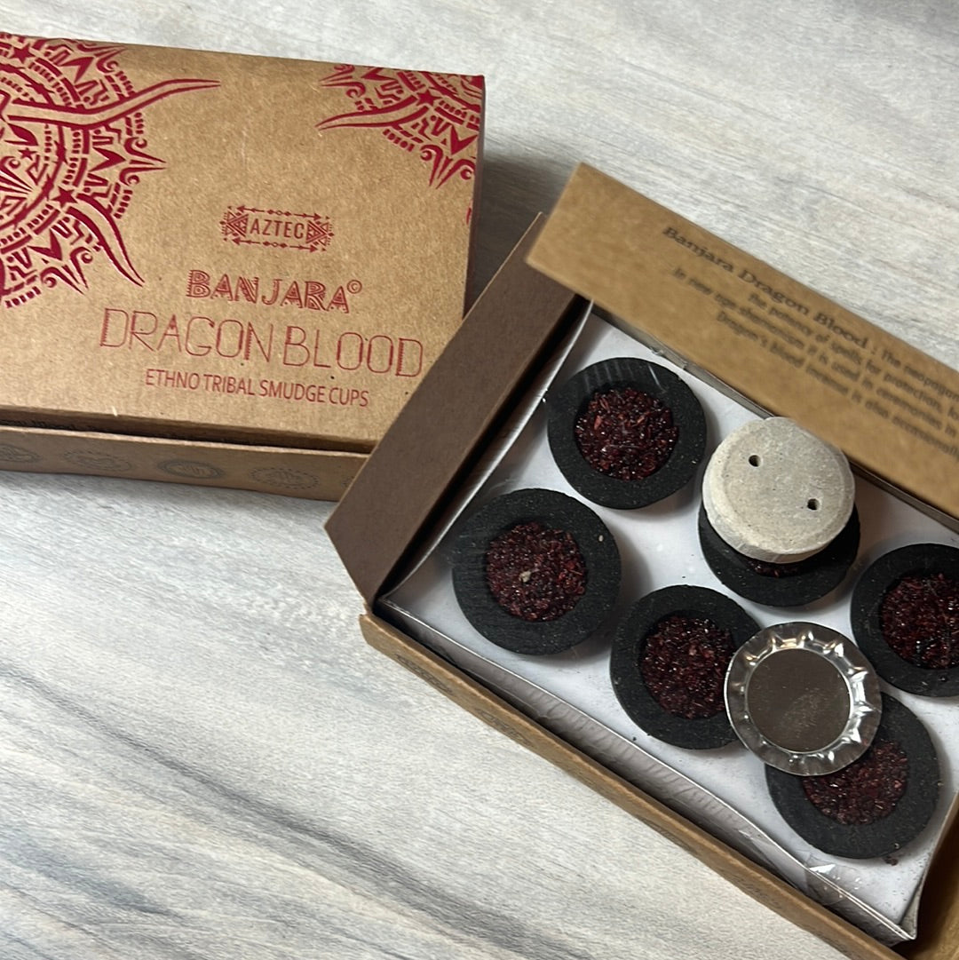 Ethical Incense - Dragons Blood Smudge Cups