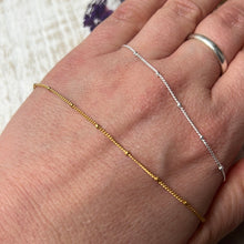 Load image into Gallery viewer, Satellite Sterling Silver or 22ct Gold Bracelet
