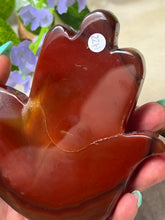 Load image into Gallery viewer, Carnelian Druzy Hamsa
