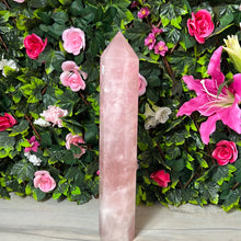 Load image into Gallery viewer, XL Rose Quartz Tower Point 5.6KG
