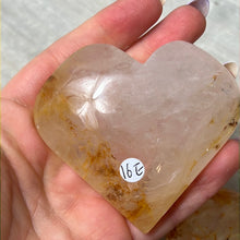 Load image into Gallery viewer, Fire Quartz Hematoid &amp; Golden Healer Heart
