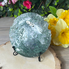 Load image into Gallery viewer, Moss Agate Druzy Disc Cookie
