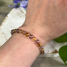 Load image into Gallery viewer, Ametrine 6mm Bead Bracelet
