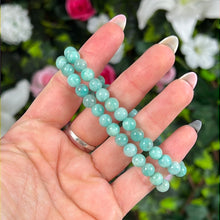 Load image into Gallery viewer, A GRADE Amazonite Bead Bracelet
