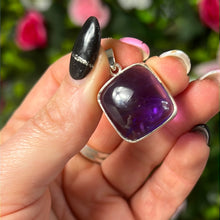 Load image into Gallery viewer, Amethyst 925 Sterling Silver Pendant
